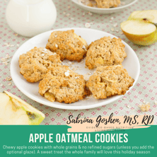 Apple Oatmeal Cookies