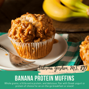 Banana Protein muffins