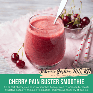 Cherry Pain Buster Smoothie