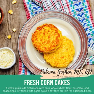 Fresh Corn Cakes