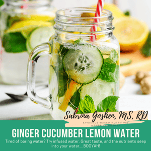 Ginger Cucumber Water