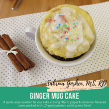 Ginger Mug Cake