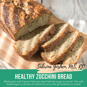 Healthy Zucchini Bread