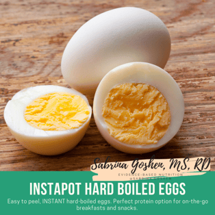 InstaPot Hard Boiled Eggs
