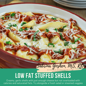 Low Fat Stuffed Shells