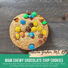 MM Chewy Chocolate Chip Cookies