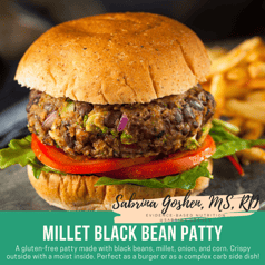 MilletBlackBeanPatties