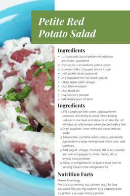 Petite Red Potato Salad