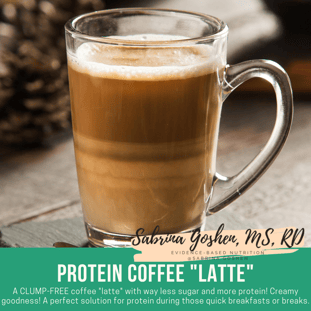 Protein Coffee Latte