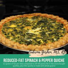 ReducedFatSpinachandPepperQuiche