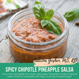 Spicy Chipotle Pineapple Salsa