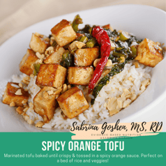 Spicy Orange Tofu