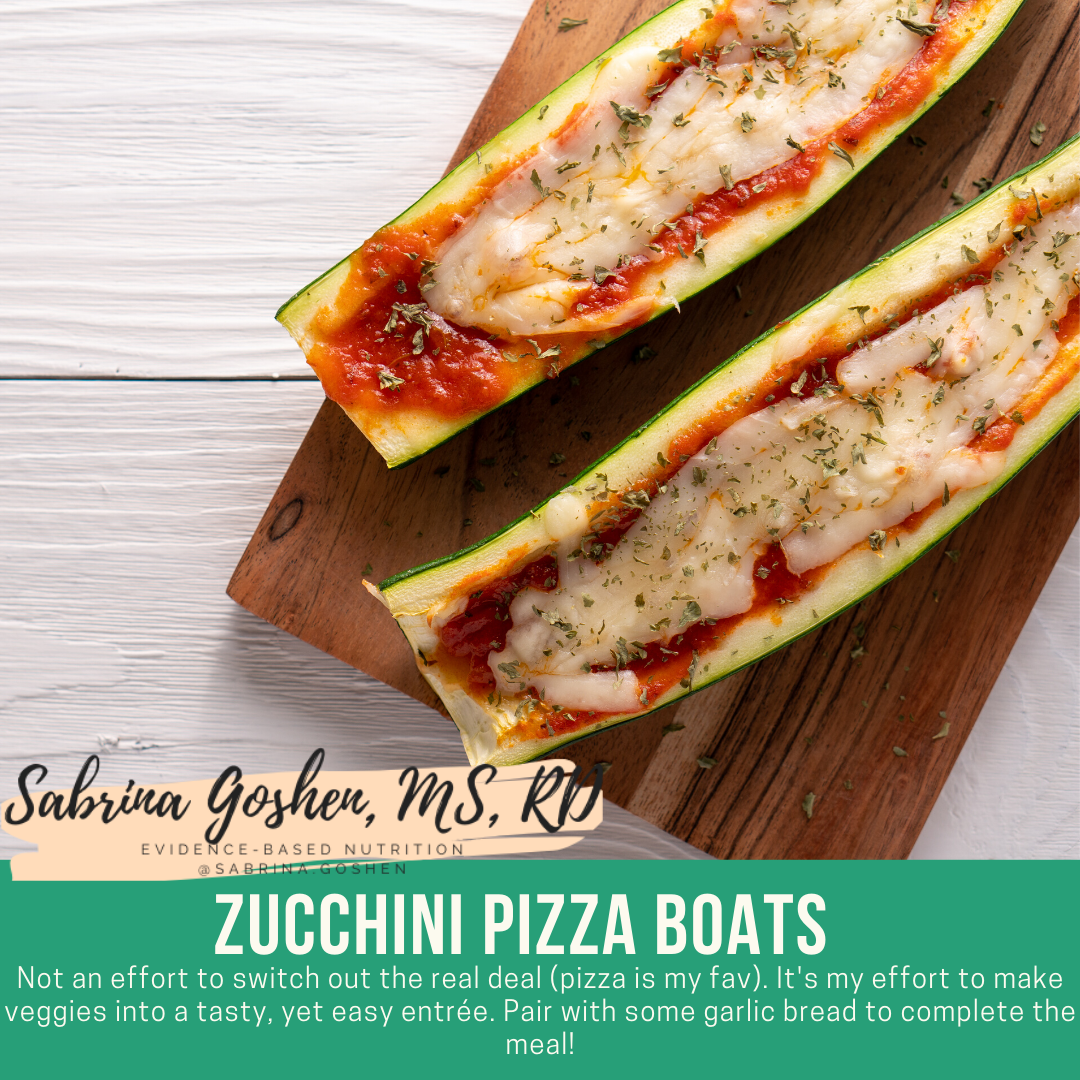 Zucchini Pizza Boats